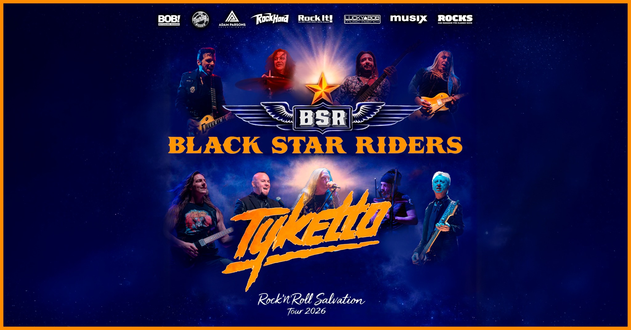 Black Star Riders & Tyketto